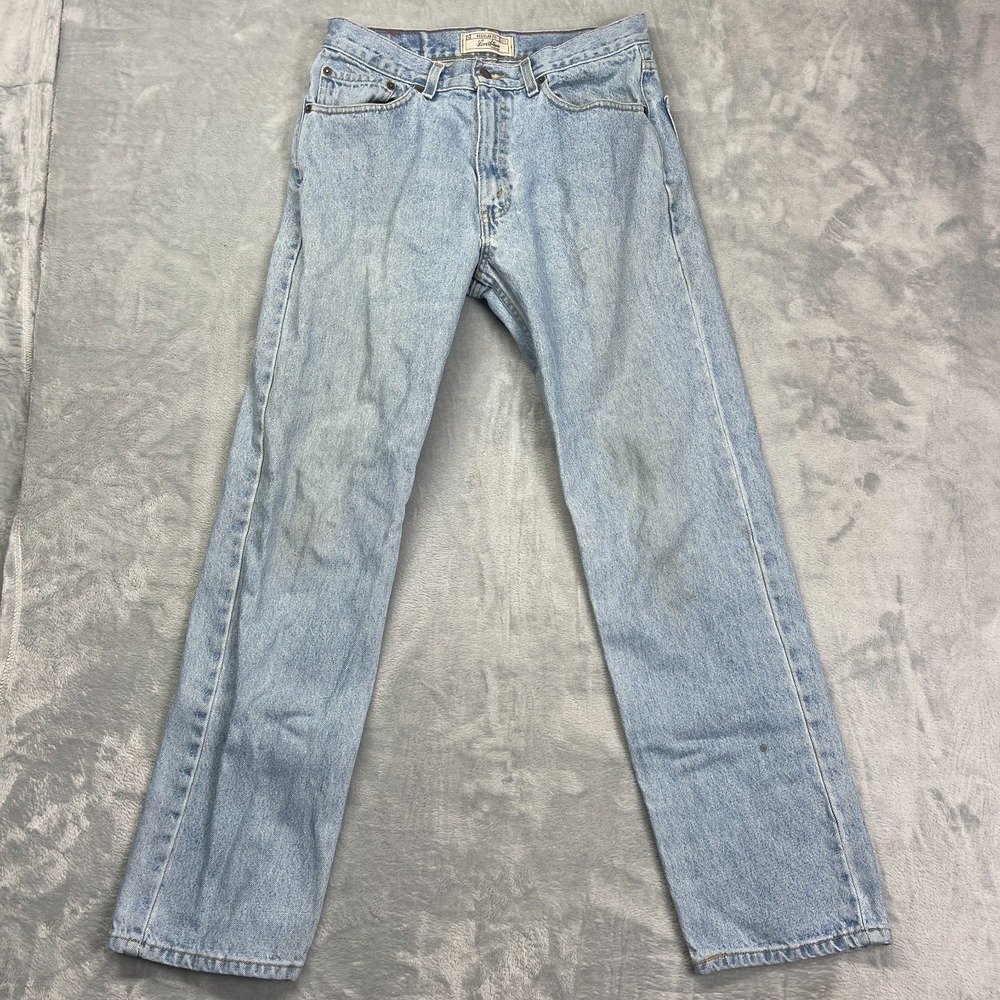 Vtg Levi's Jeans Men 33x32 Blue Denim Grunge Regular Fit Streetwear Straight Leg
